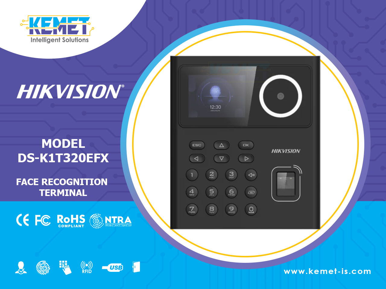 HIKVISION DS-K1T320EFX